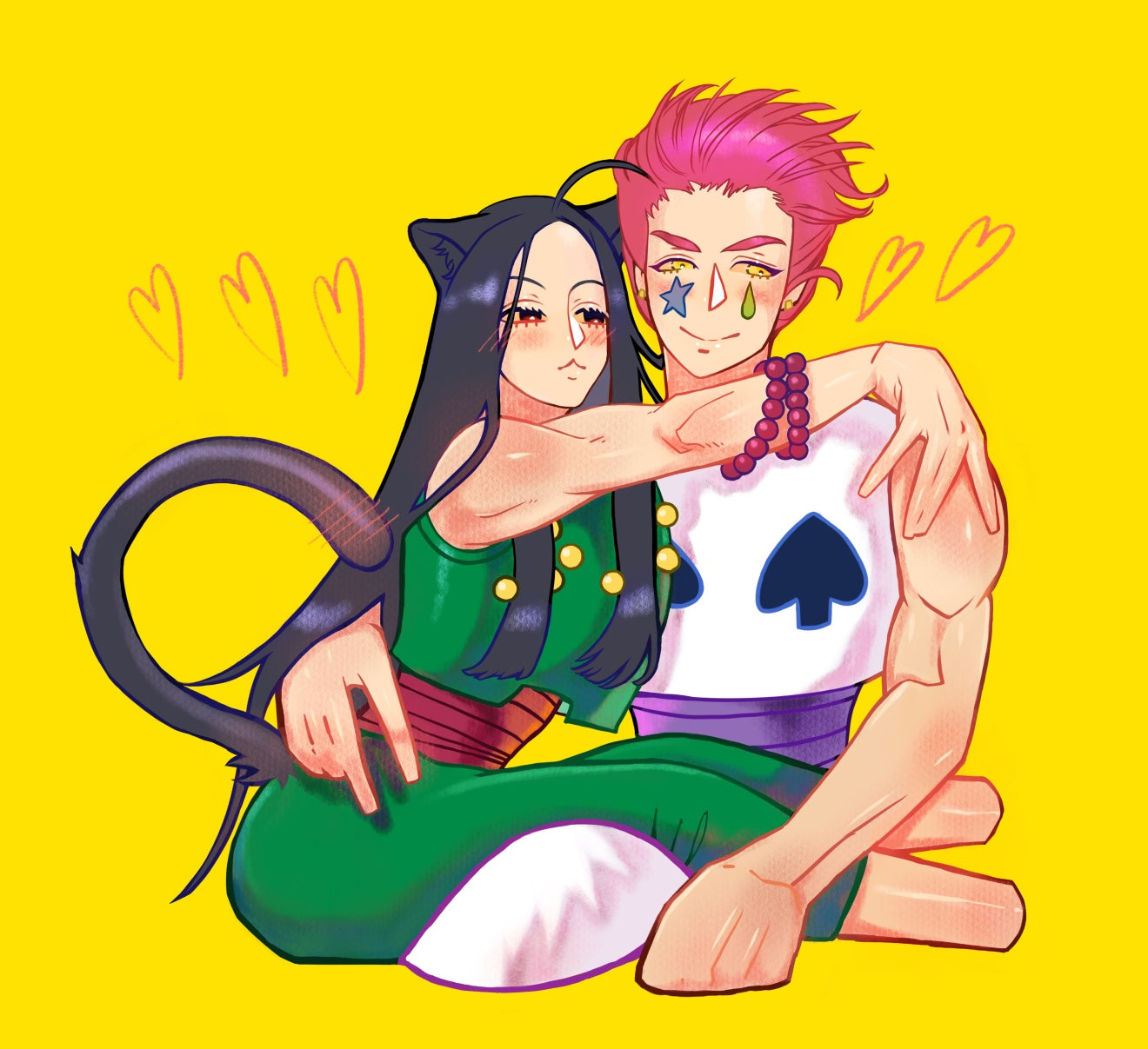 Kitty Assassin & Foxy Magician (Post Card)