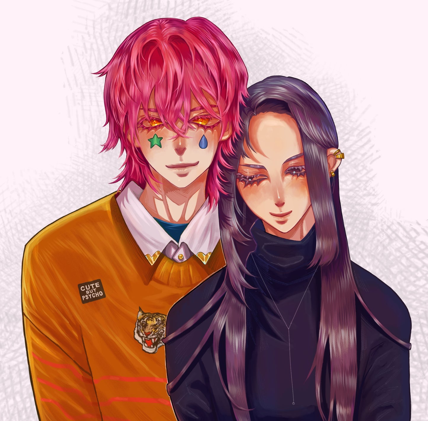 Pretty Best Friends (Post Card)
