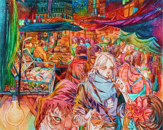 Street Food Fantasy-My male oc