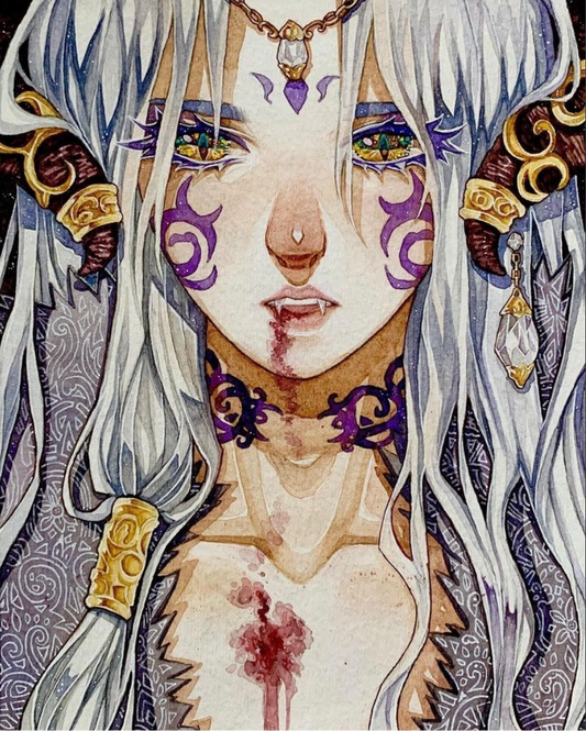 Elven Blood-My male oc (Post Card)