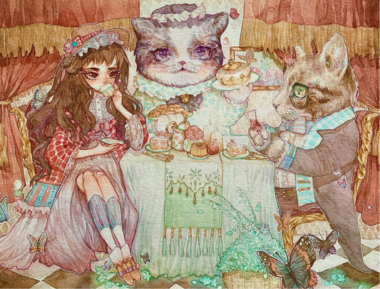 Cat’s Tea Time-Original Character